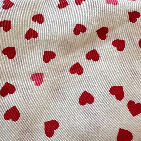 Kate Spade Red & Pink Heart Shower Curtain (72 x 72) - Picture 7 of 7